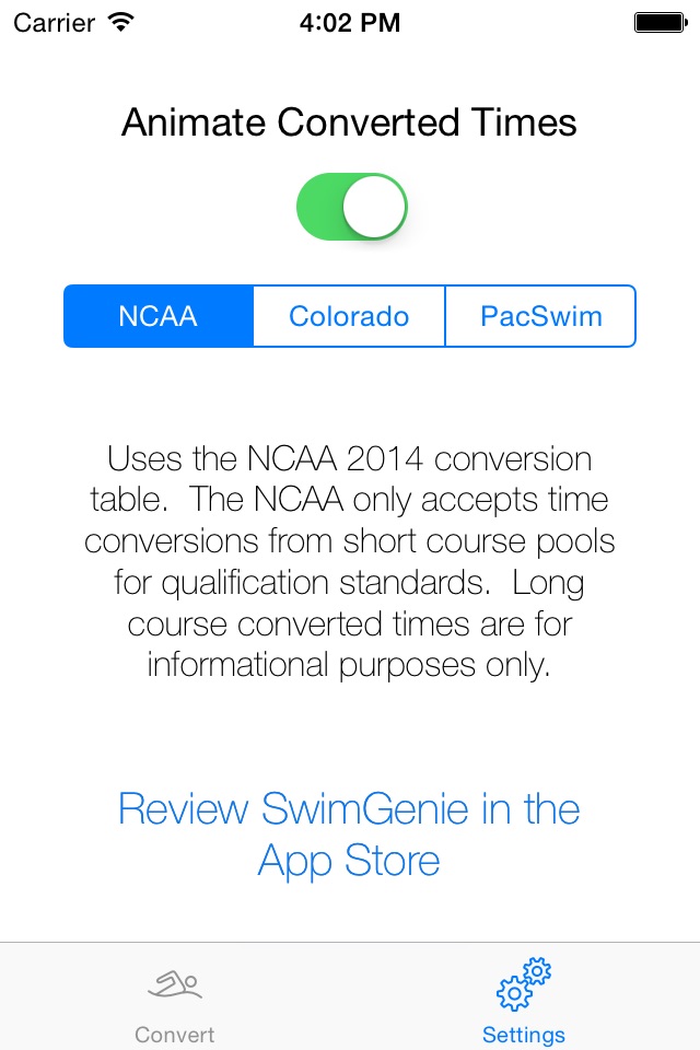 SwimGenie screenshot 3