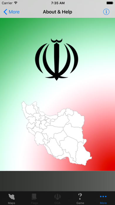 Screenshot #2 pour Iran Province Maps and Capitals