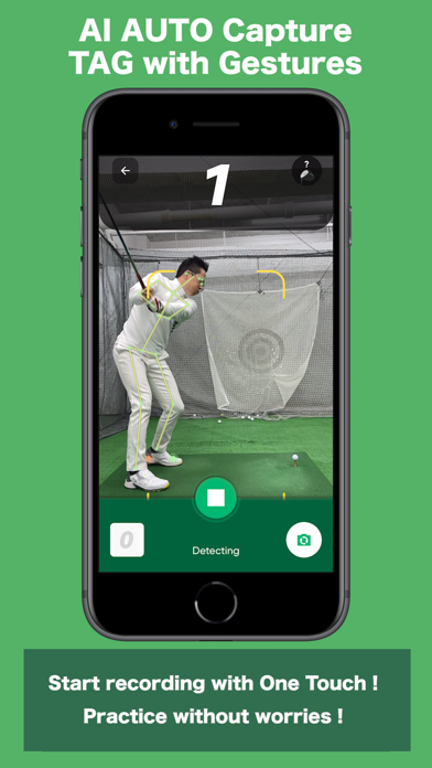 Golf Vision, AI Swing recorder Screenshot