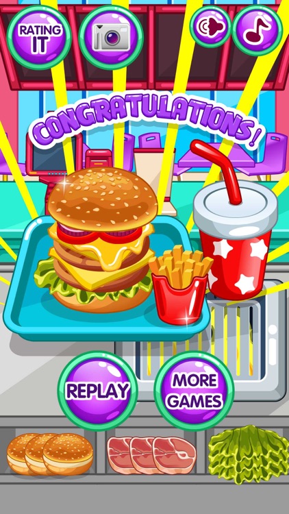 make a hamburger cooking games for kids by zhenyu yang make a hamburger cooking games for kids screenshot 4