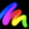 RainbowDoodle - Animated rainbow glow effect icon