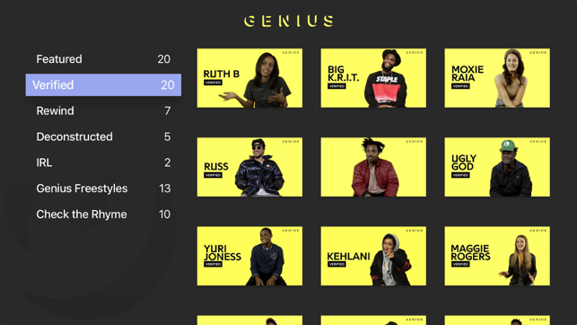 ‎Genius: Song Lyrics Finder Screenshot