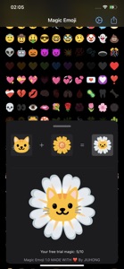 Magic Emoji: merge two emojis screenshot #1 for iPhone