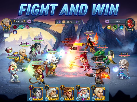 Battle Arena: Crush 'Em & Raid iPad app afbeelding 4