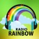 Rainbow Radio Online app icon - Music app for iPhone