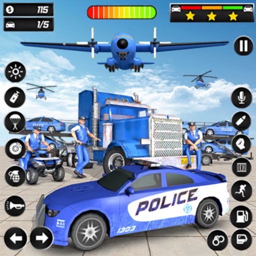 Police Simulator Cop Car Race