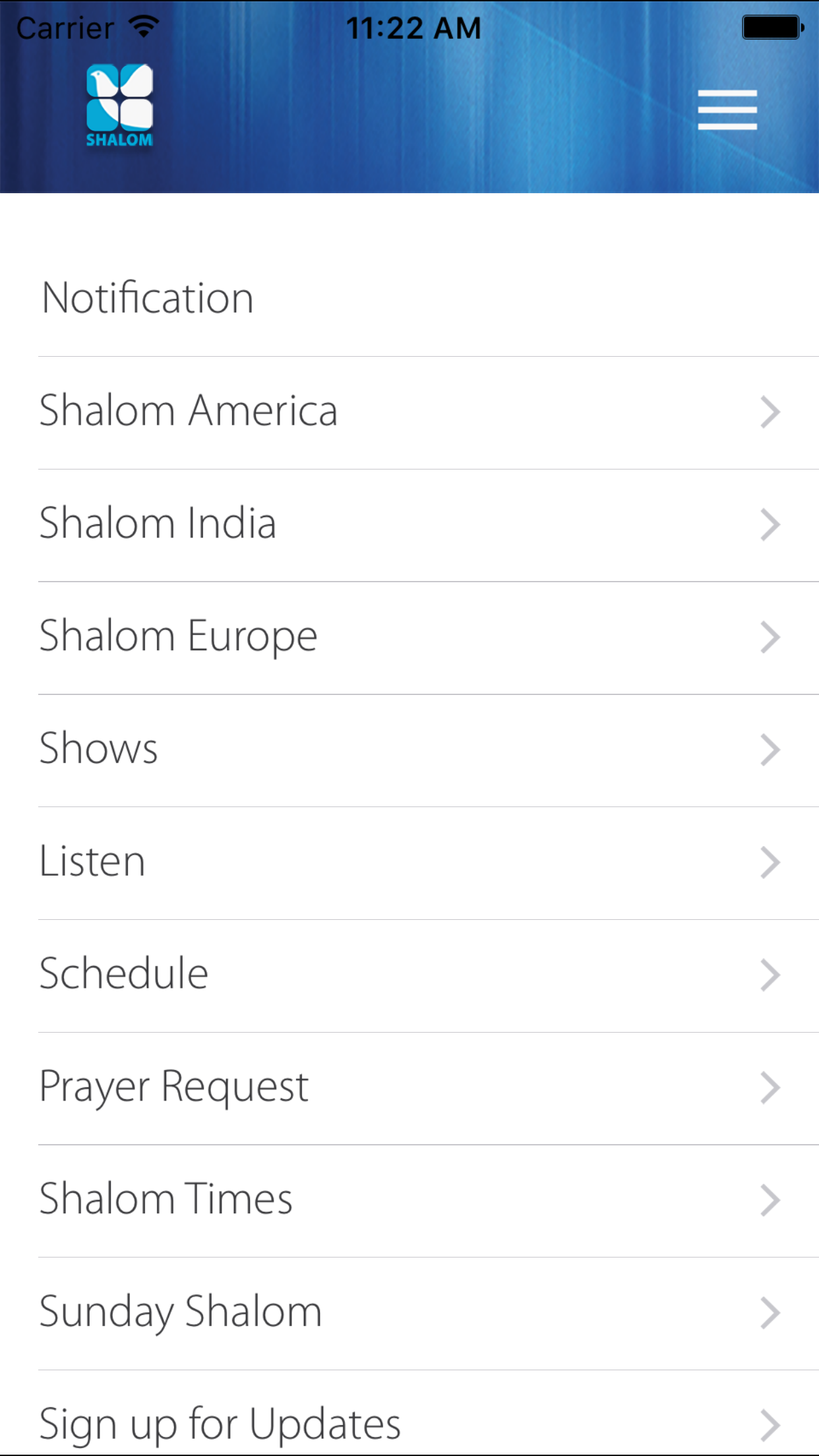 Shalom Media USA screenshot 4