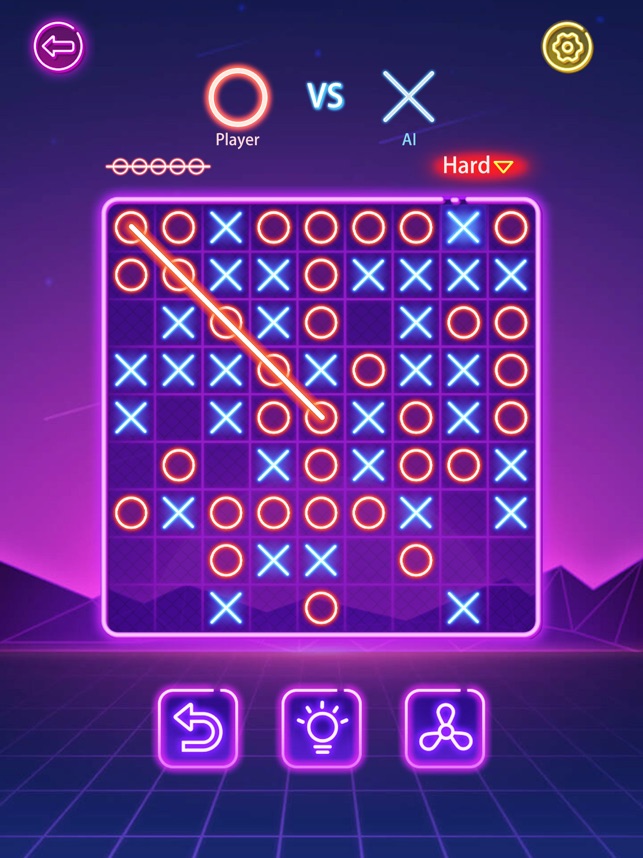 Baixe Tic Tac Toe Glow: XOXO no PC com MEmu