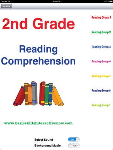 2nd Grade Reading Comprehension - náhled
