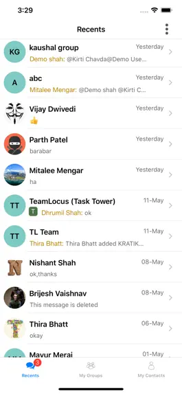 Game screenshot TeamLocus Chat apk