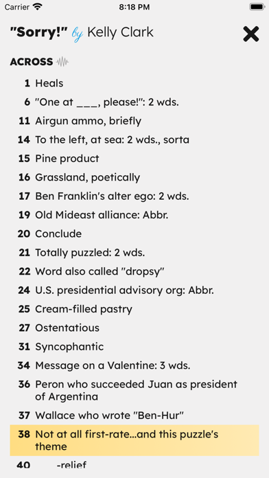 Devarai® Crosswords II Screenshot