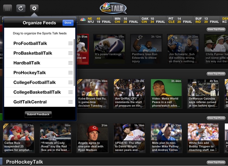 NBC Sports Talk for iPad screenshot-3