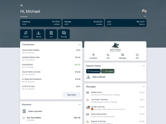 MBT-GA iPad screenshot 1 - Finance app