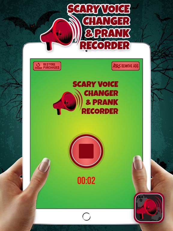 Screenshot #4 pour Changeur de voix effrayant pour une blague