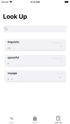 Game screenshot Pace - Vocabulary Decks hack