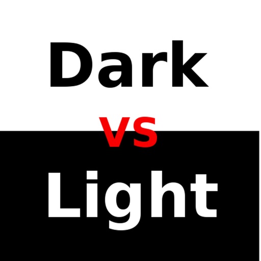 Dark vs. Light iOS App