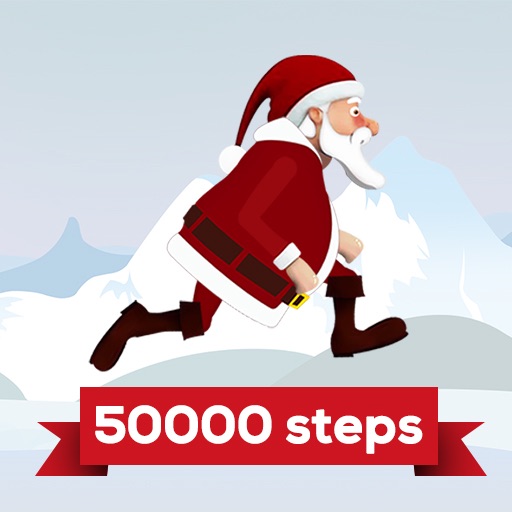 50000 steps icon