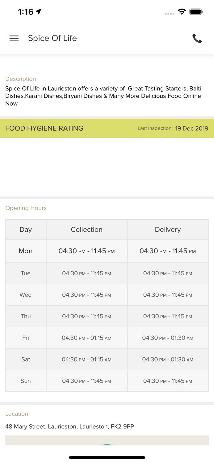 Spice Of Life Laurieston.