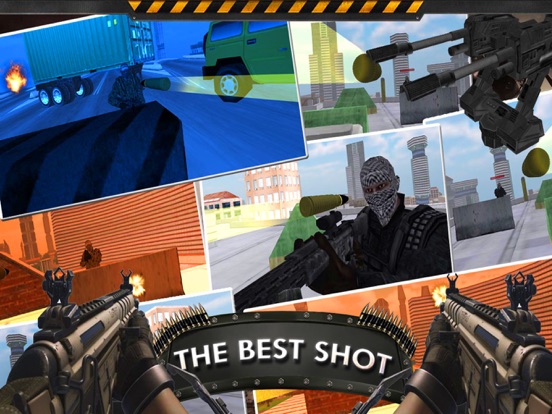 Gunner Strike 3d : hardcore battlefield shooter iPad screenshot