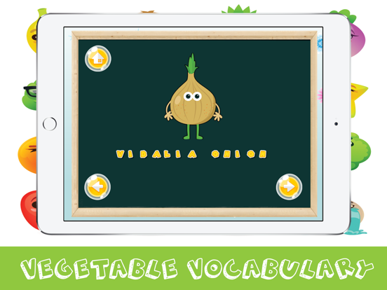 Screenshot #5 pour abc Des gamins Premier Mots - Des légumes Fruits