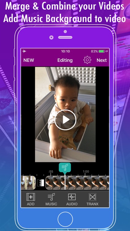 Recorder Music Video Editor & Clips Movie Maker
