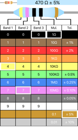 Resistor Code Calculator screenshot 1