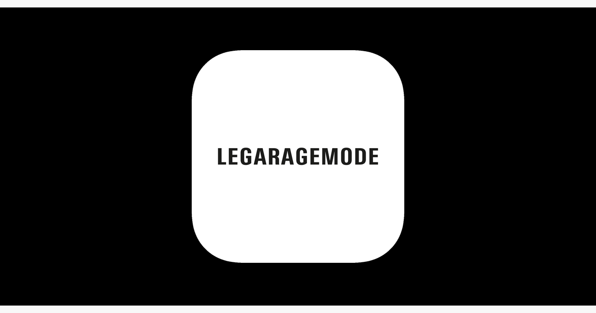 Le garage mode on the App Store