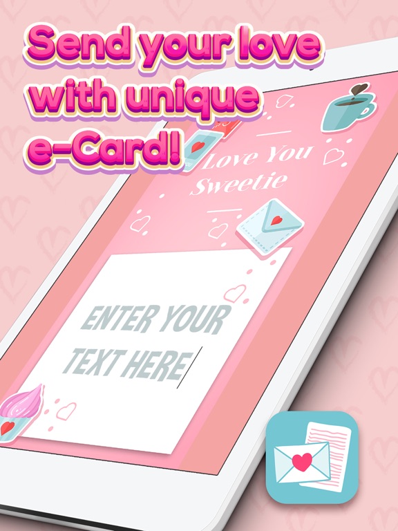 Screenshot #6 pour Follement amoureux E-Cartes