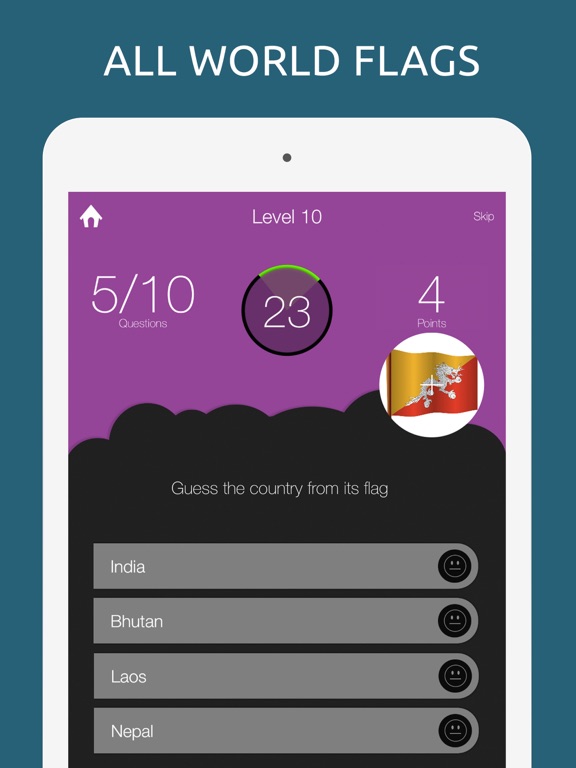Screenshot #6 pour World Quiz Trivia Game