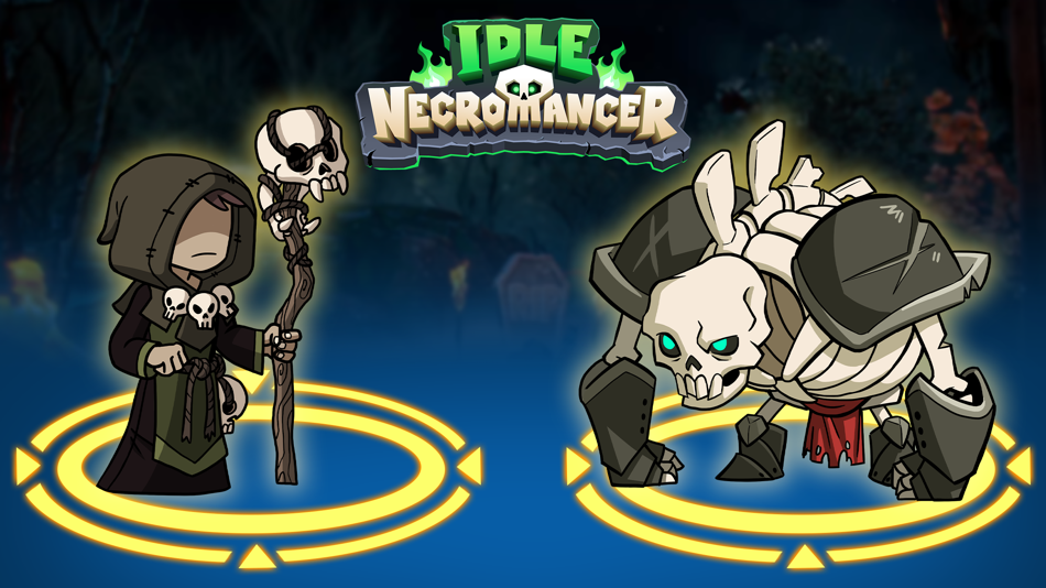#8. Idle Necromancer: AFK Tap Hero (iOS) Von: Trophy Games ApS