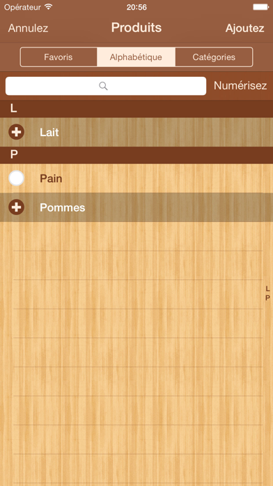 Screenshot #2 pour ShoppingList Pro Edition (Liste de courses Pro)