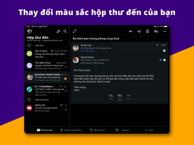 Yahoo Mail – Luôn ngăn nắp