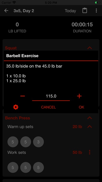 Startling Strength 3x5 Gym Log screenshot-9