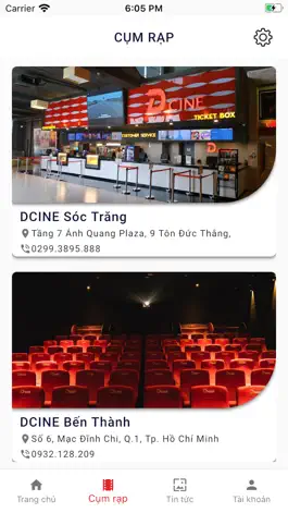 Game screenshot Dcine Cinemas apk