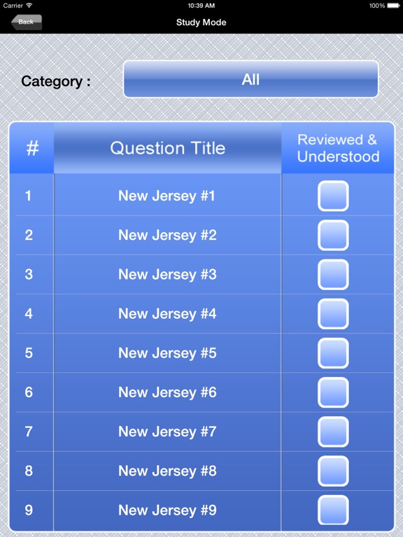 Screenshot #5 pour New Jersey Real Estate Agent Exam Prep