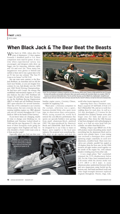 Vintage Motorsport