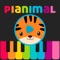 "Pianimal Wild" is a piano for little kids that includes sounds and illustrations of cute animals, with this app your kids will gonna learn the different noises of each animals