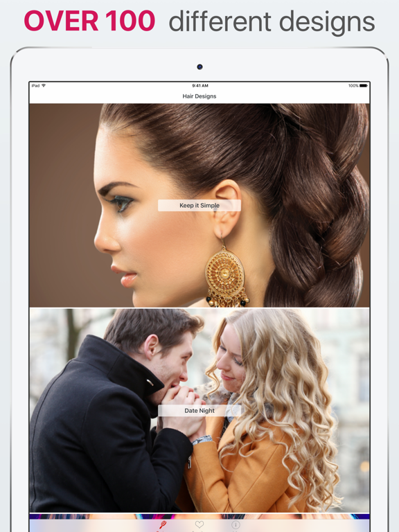 Screenshot #6 pour Hair Designs - Beautiful Hairstyle Ideas