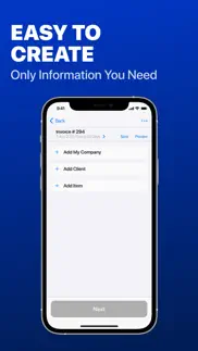 invoice maker docly iphone screenshot 3