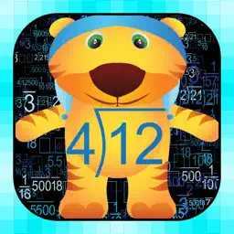 Division and multiplication math games homeschool app icon