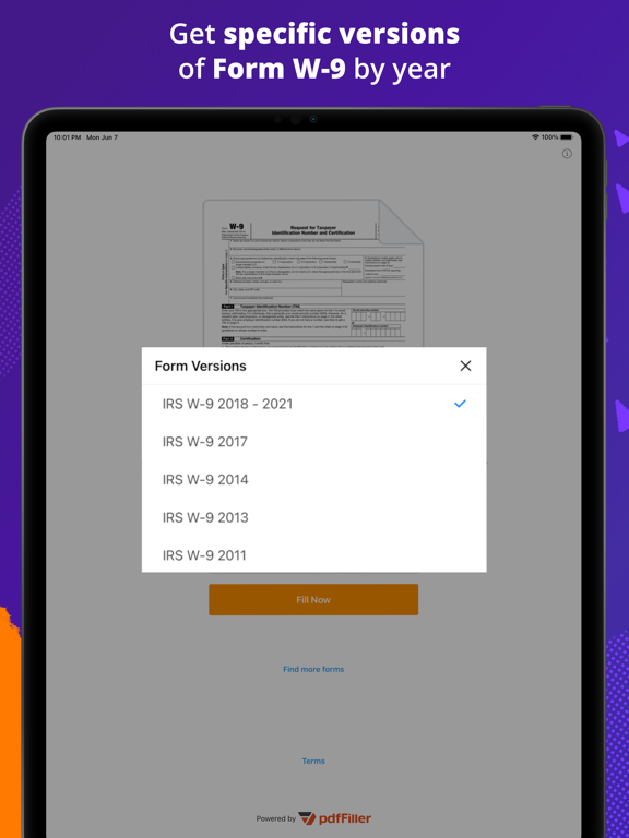 Screenshot #5 pour e-taxfiller: Edit PDF Forms