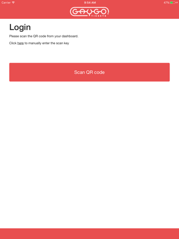 GaygoTickets Scan App screenshot 2