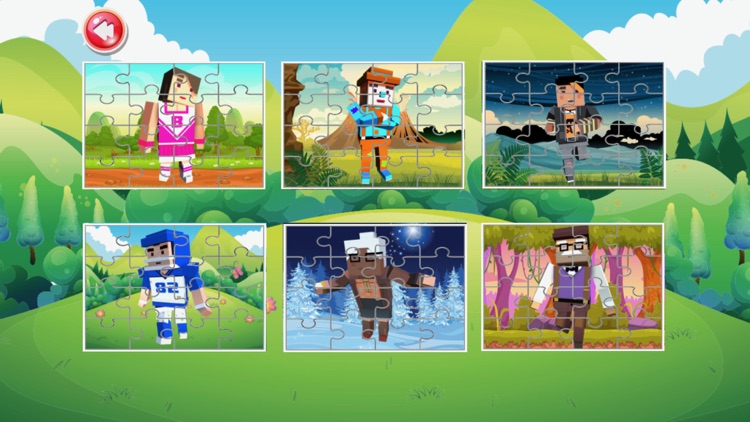 cartoon jigsaw puzzle learning game for kid 4 year