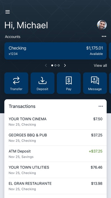 Georgia United Credit Union Screenshot