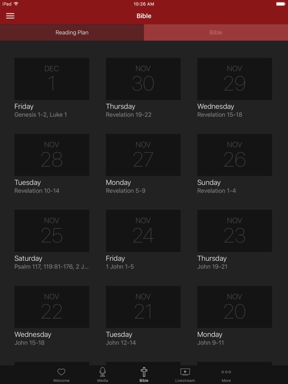 Word of Faith Love Center iPad screenshot 3 - Education app