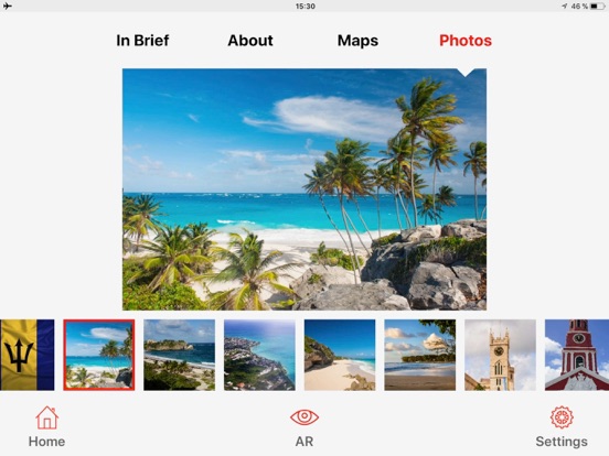Barbados Travel Guide Offline iPad screenshot 4 - Navigation app
