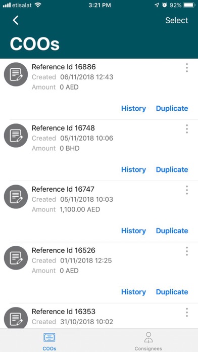 ADCCI Employees Screenshot