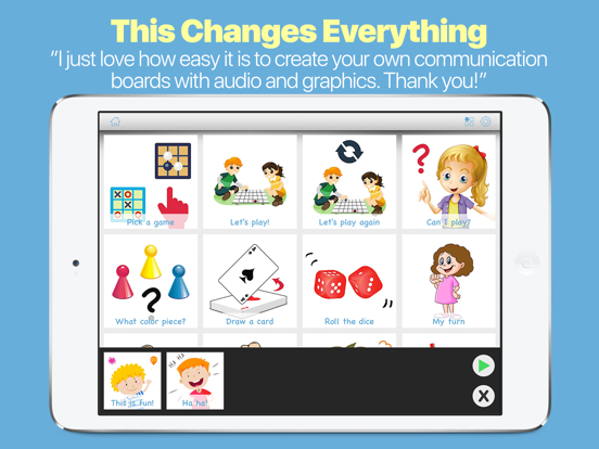Screenshot #5 for Board Communicator - AAC Speech Aid