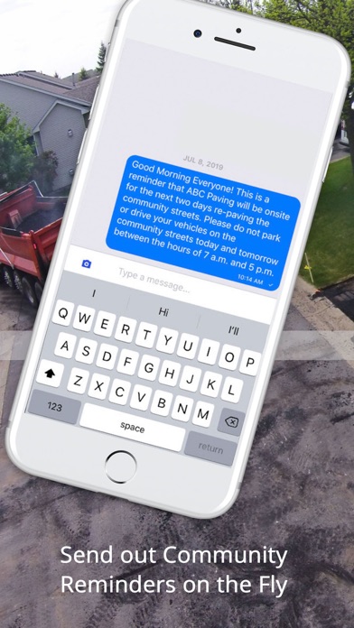 HOA Messenger Screenshot