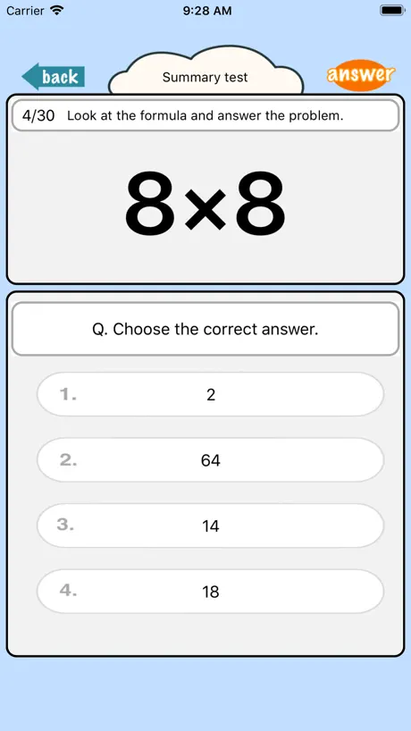 Math -The multiplication table